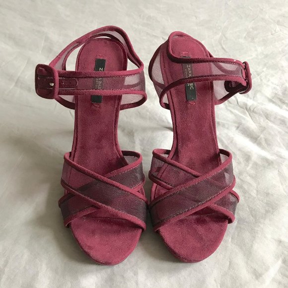 Zara stappy heeled sandals - Picture 1 of 5